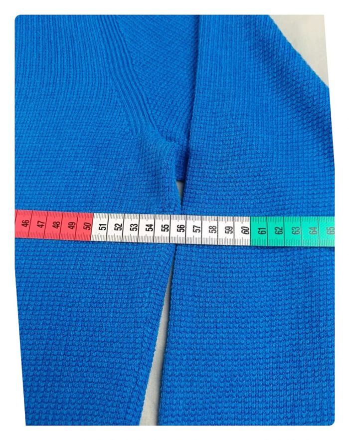 Pull cotton texturé relief Tommy Hilfiger bleu M - photo numéro 6