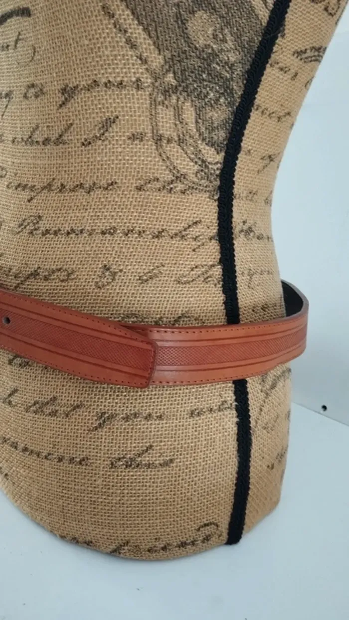 Ceinture marron avec motifs 110 cm mixte - photo numéro 6