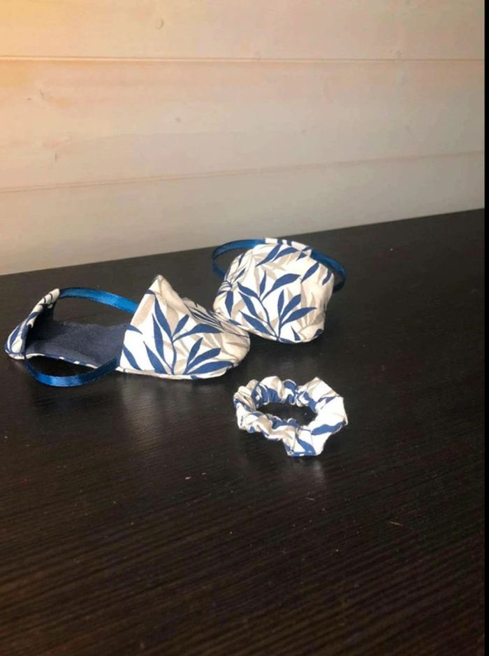 Espadrilles tout en tissus pour bébé - photo numéro 3