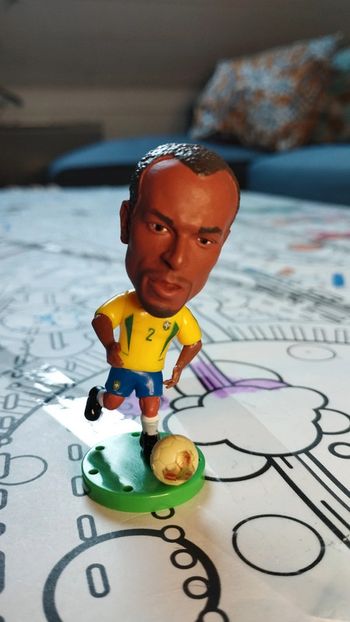 Figurine miniature football neuve Cafu équipe du Brésil