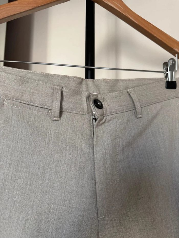 Pantalon élégent beige clair taille 36 Zara - photo numéro 2