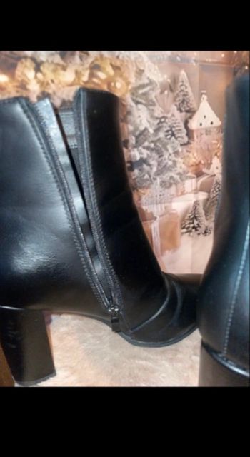 Bottines noires edji pointu