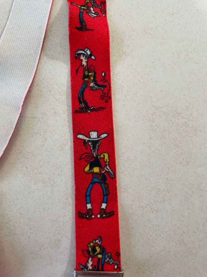 Bretelle vintage lucky luke - photo numéro 4