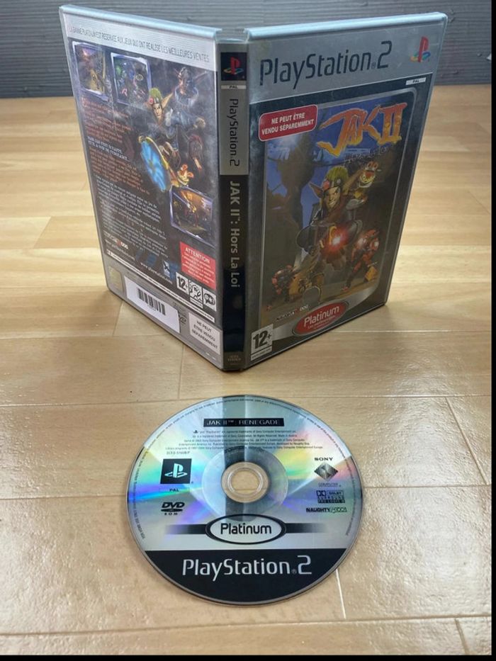 Jak II Hors-la-loi - PS2 - Très Bon État - Ref 283D - Envoi Rapide - Garantie 6 Mois