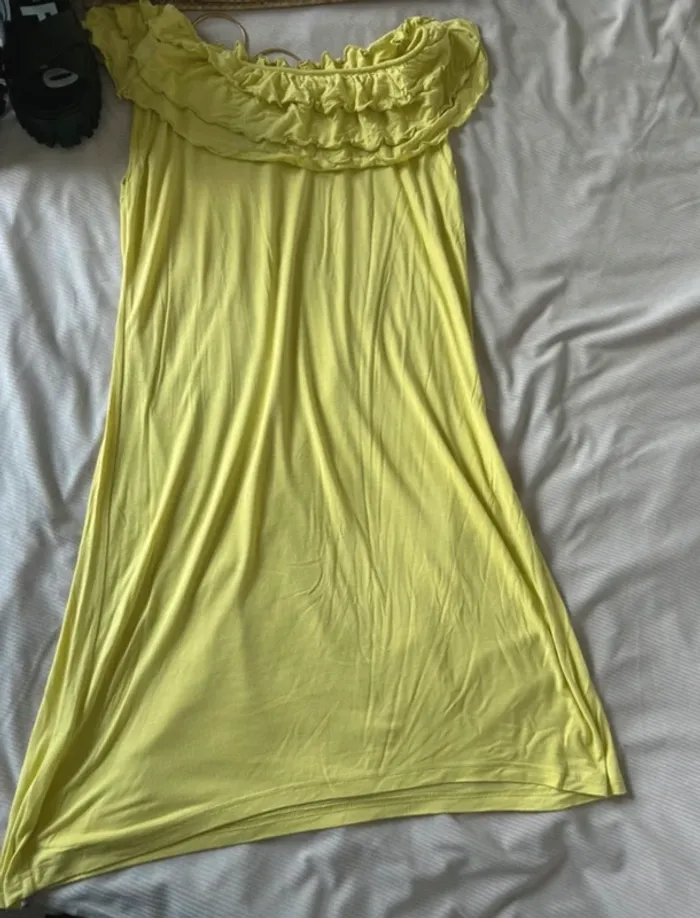 Robe verte anis rivers de lune L