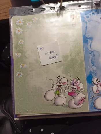 Feuille Diddl A5 322 0,40€