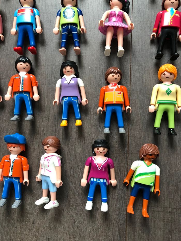 Lot de 34 personnages playmobil - photo numéro 5