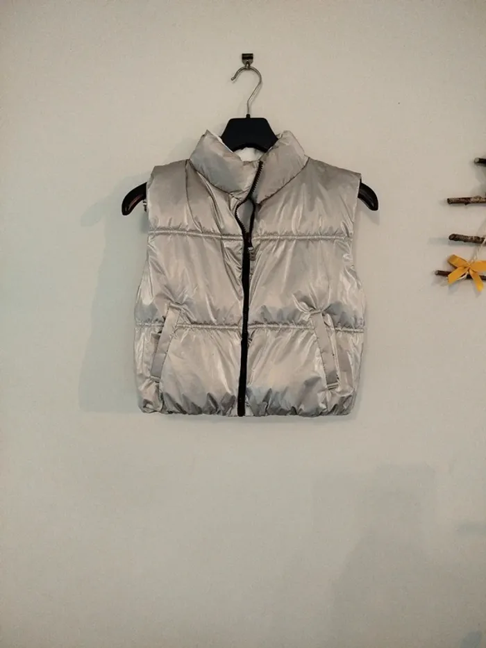 Doudoune réversible sans manches