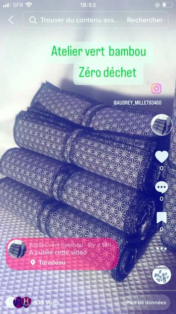 Essuie tout lavable réutilisable
