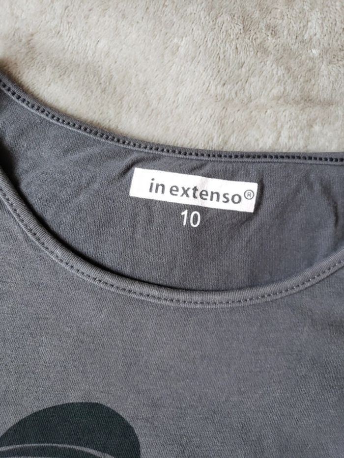 T-shirt petit chat Rock taille 10 ans - photo numéro 3