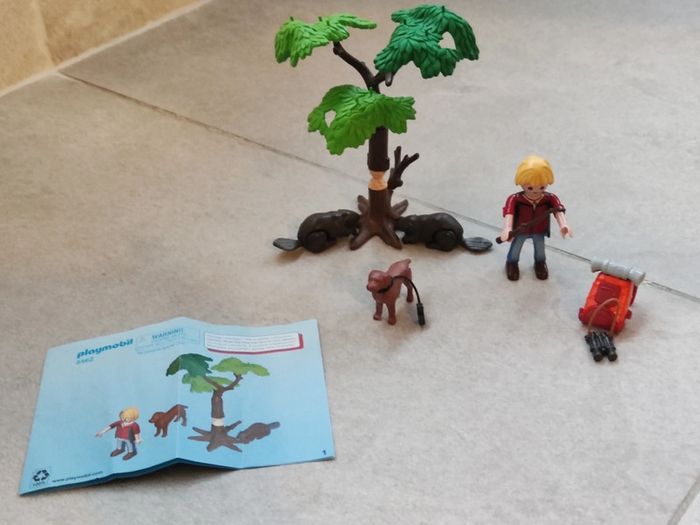 Playmobil 5562 Randonneur avec castors - photo numéro 2