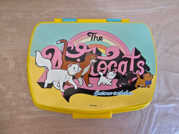 Boite repas / gouter / Lunch box Disney Aristochats Marie Berlioz Aristocats - photo numéro 2