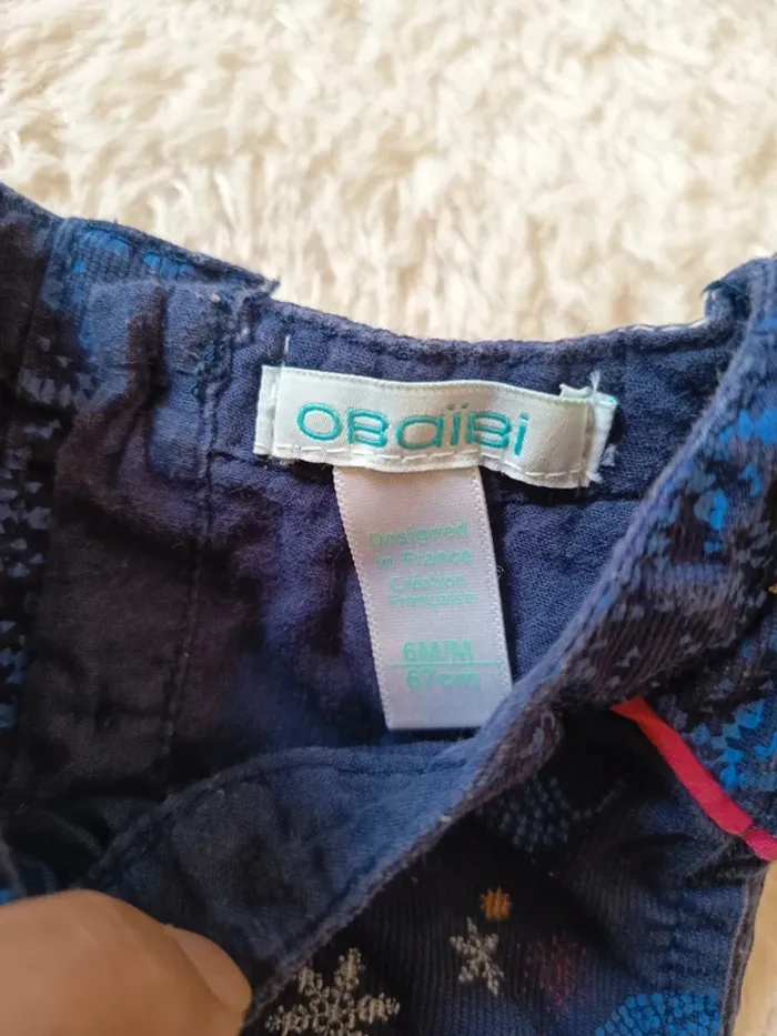 Robe mi saison Obaïbi en 6M - photo numéro 3