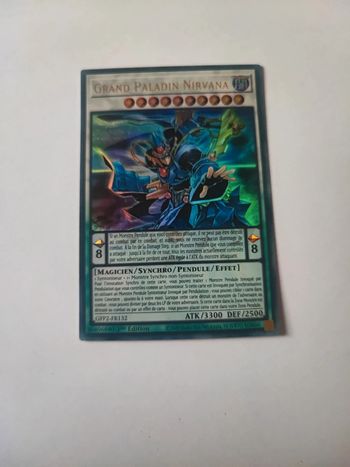 Carte Yu-Gi-Oh! Grand paladin nirvana gfp2-fr132