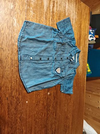 Chemise en jean été garçon - taille 8 ans - Orchestra