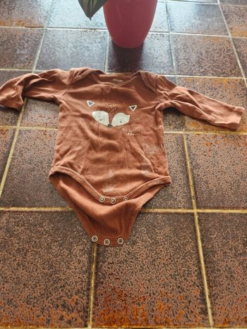 Body manches longues renard