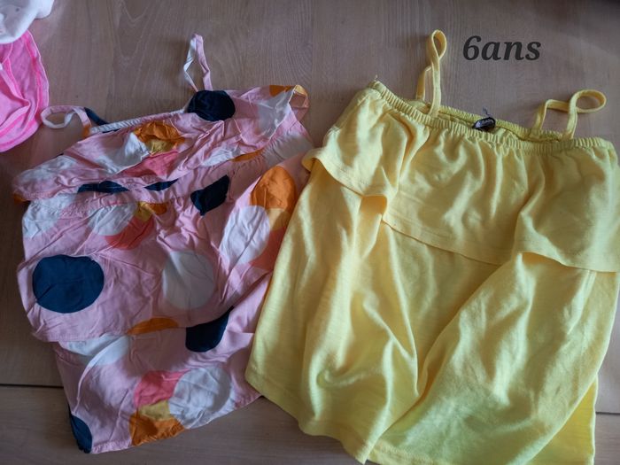 T-shirt bretelles 6 ans