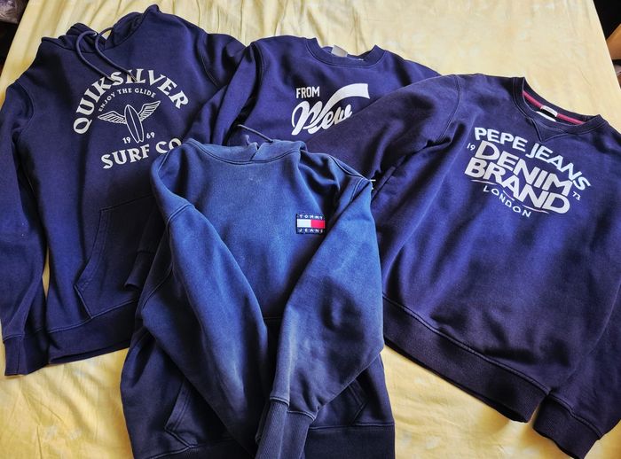 Lot de 4 Sweats bleu marine - photo numéro 10