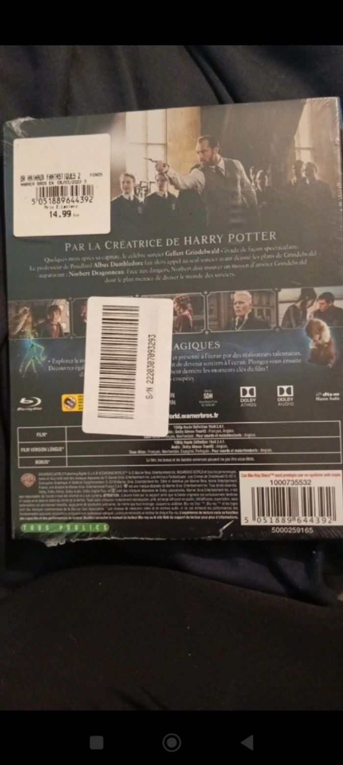 Lot les animaux fantastiques - photo numéro 2