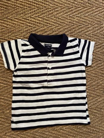 Polo marin garçon Kiabi 12 mois