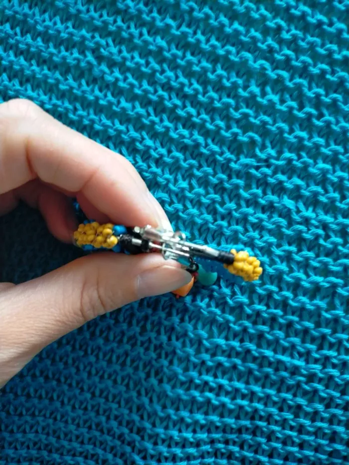 Boucles d'oreilles multicolores - photo numéro 3