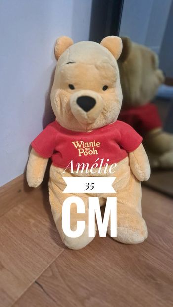 Peluche winnie l'ourson