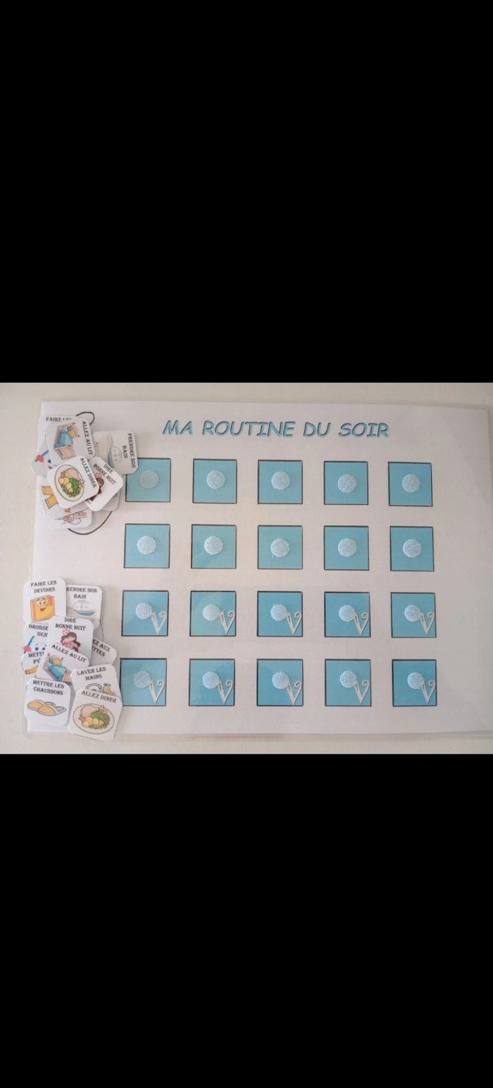 Ma routine du matin et du soir double étiquettes - photo numéro 2