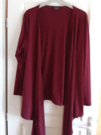 Gilet long et fluide