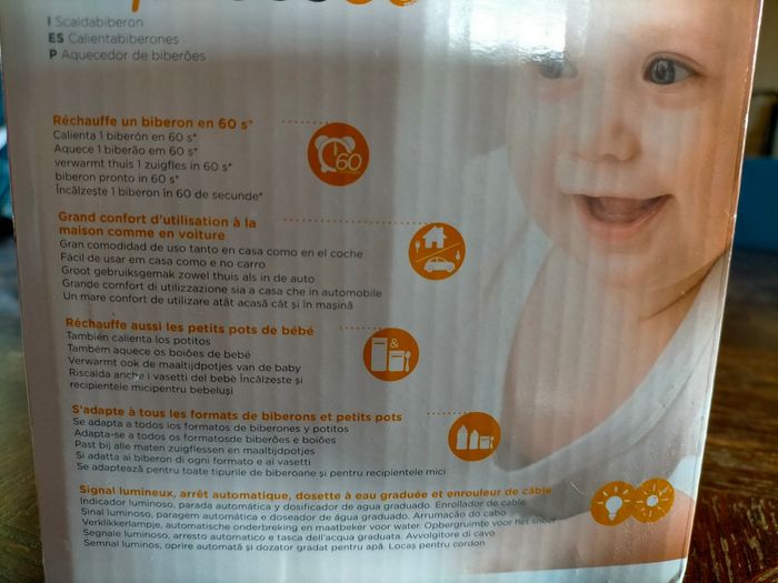 Biberons Avent Chauffe biberon Tigex - photo numéro 4