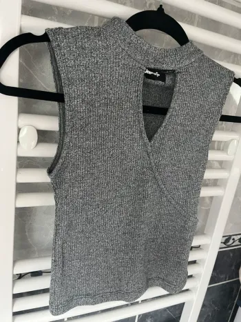 top gris femme medium jennyfer