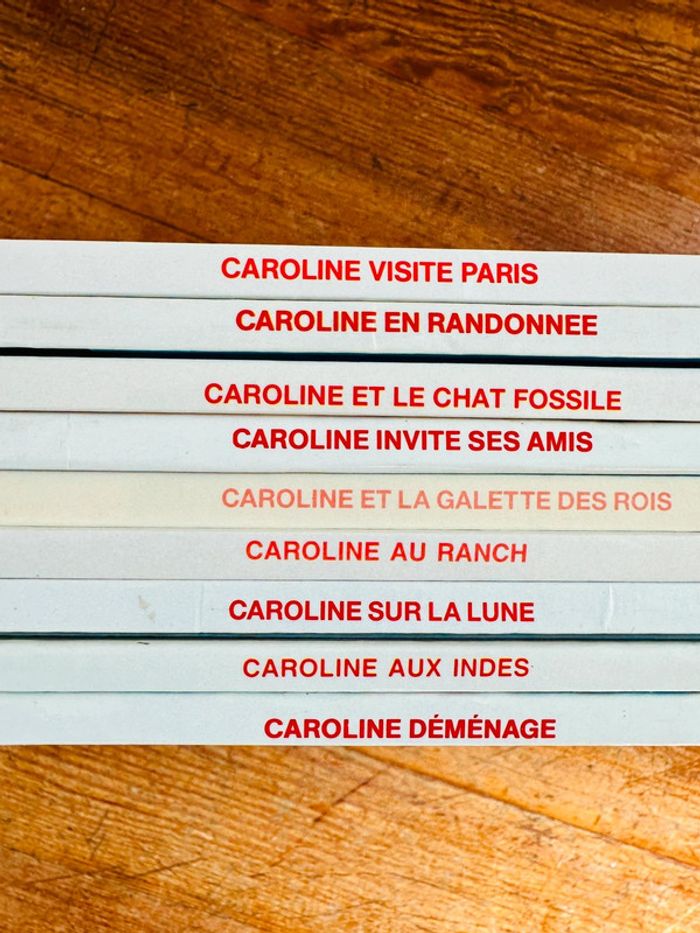 Lot de 9 livres albums bd Caroline complètes Pierre Probst Hachette vintage - photo numéro 6