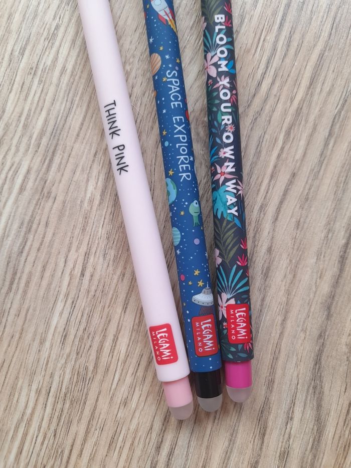 Stylos Legami Cochon Astronaute Fleur - photo numéro 3