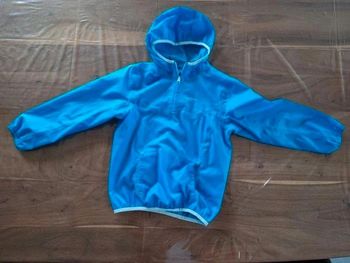 Veste imperméable de randonnée bleu Quechua  5- 6 ans
