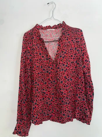 Blouse fleurie femme