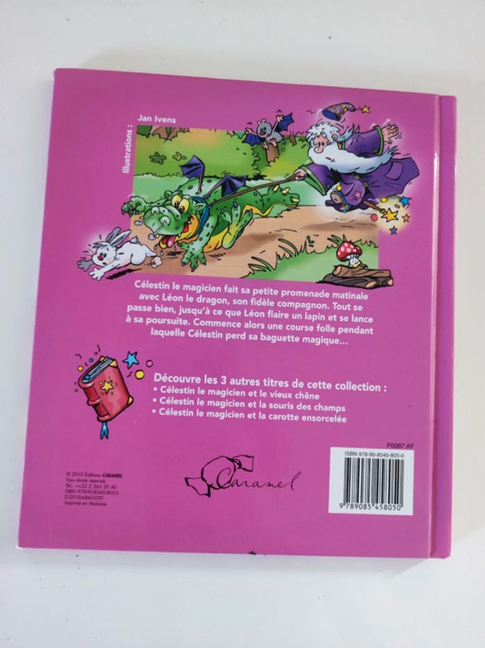 Lot 2 livres Celestin le magicien / jeunesse - photo numéro 8