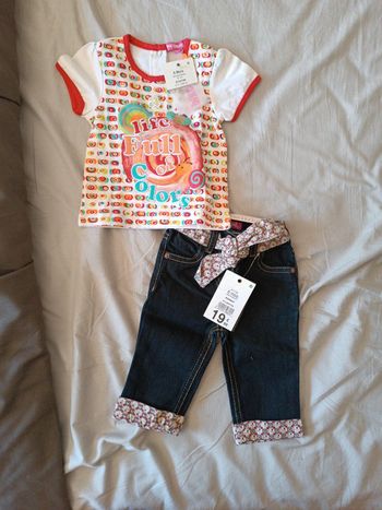 Ensemble bébé fille 6 mois neuf avec étiquette