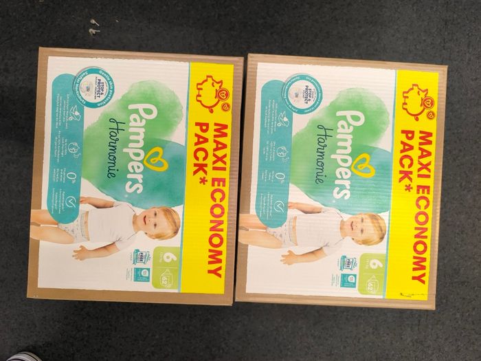 Pampers Harmonie T6 - 2*62 couches