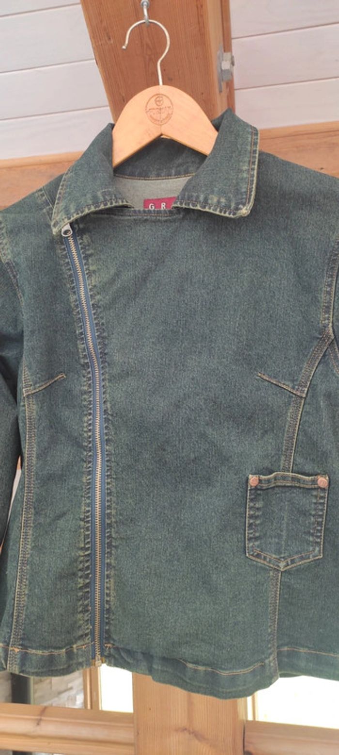 Veste jean taille M GR jean - photo numéro 2