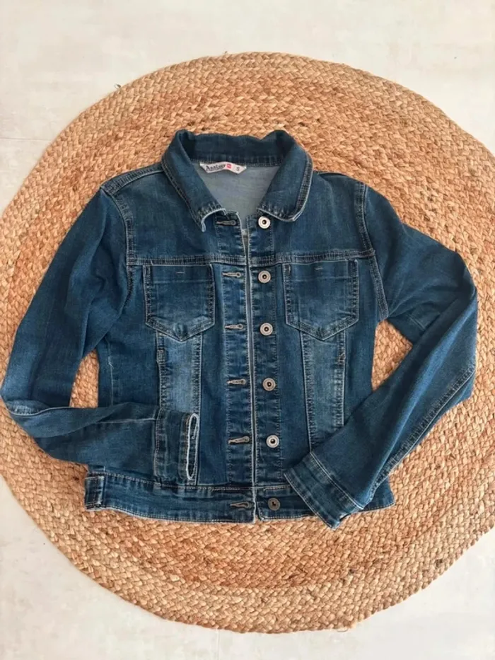 Veste en jean cintrée – taille S - photo numéro 4