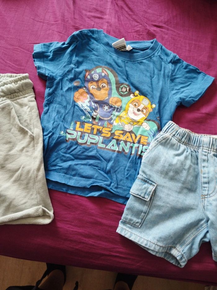 Teeeshirt et short - photo numéro 3