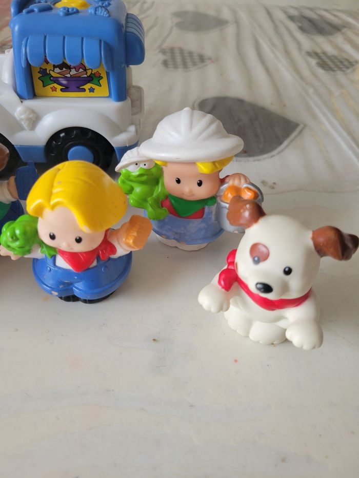Fisher price camion de glaces et personnages - photo numéro 6