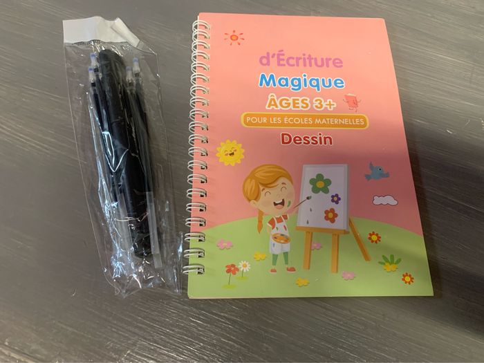Cahier à encre magique le dessin - photo numéro 1