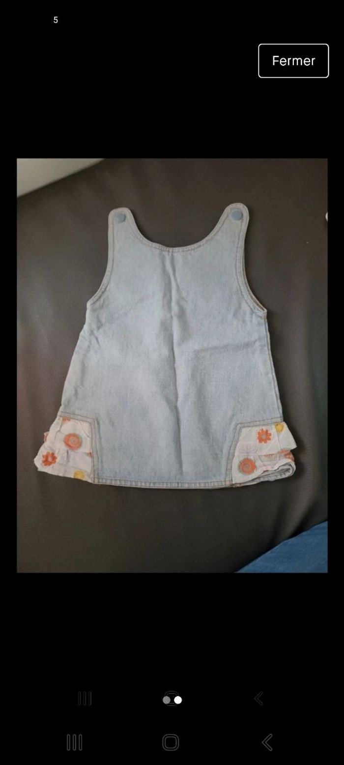 Robe jean 3 mois - photo numéro 2