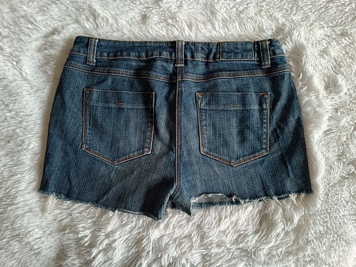 Short en jean mid waist T. 44 Camaïeu - photo numéro 5