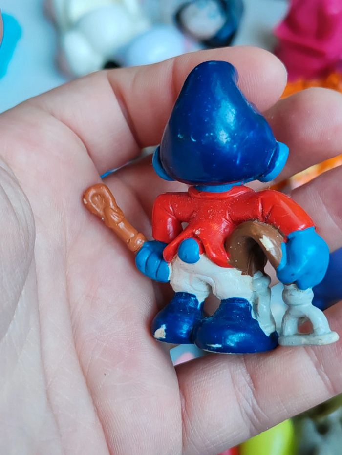 Figurine Schtroumpfs cavalier - photo numéro 6