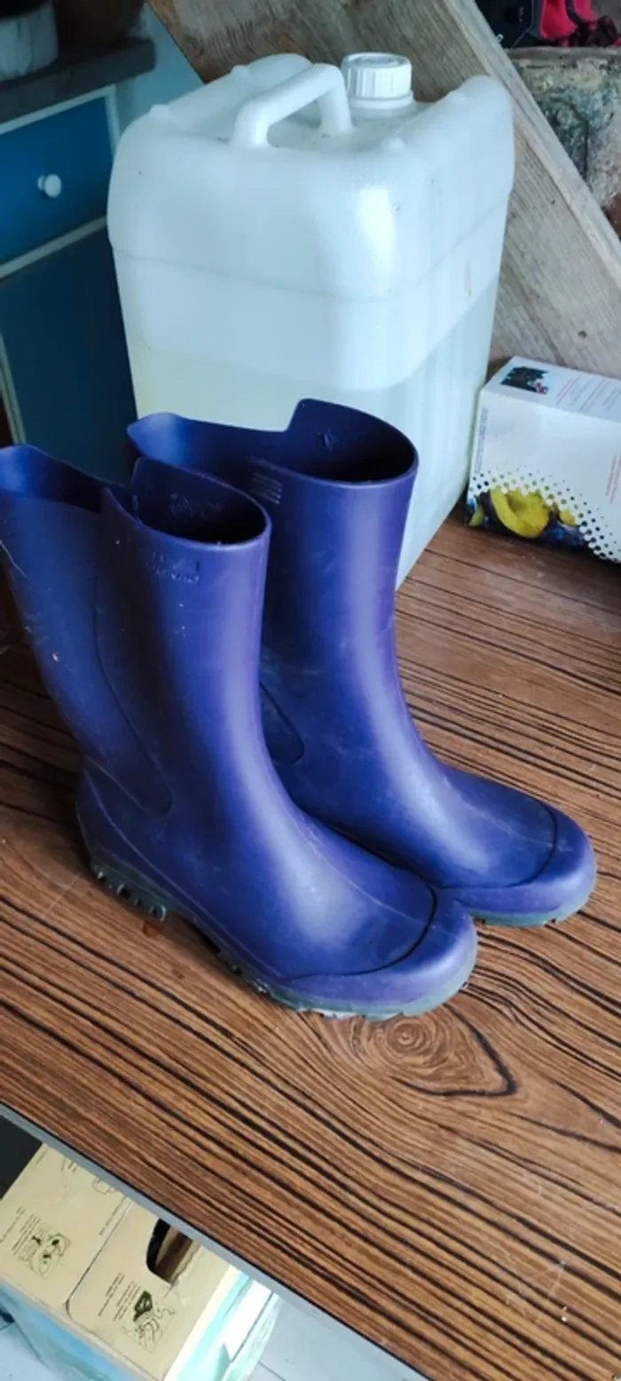 Lot de 2 paires de bottes enfant