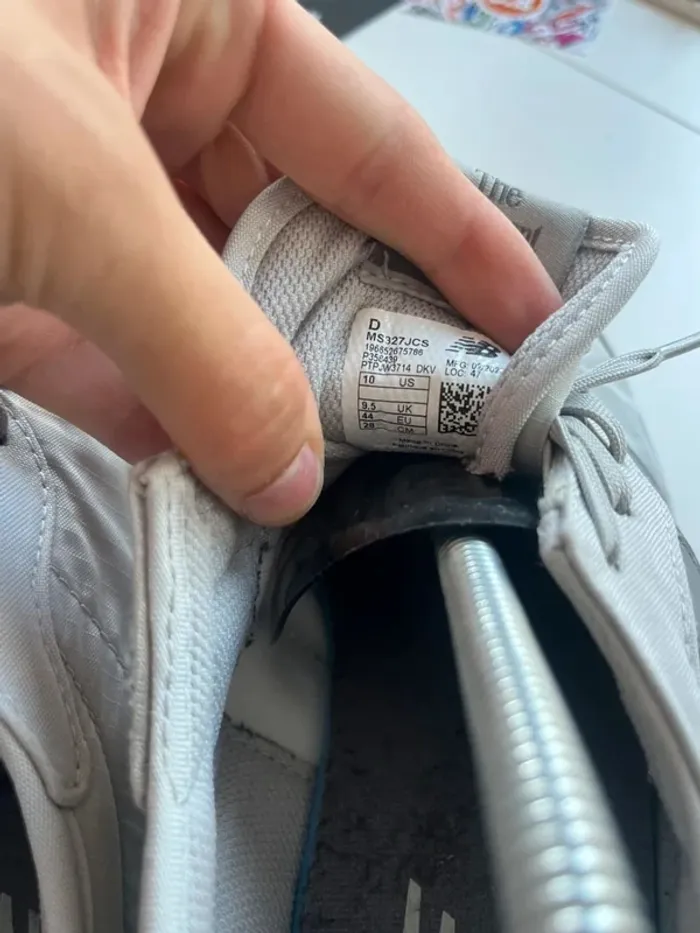 New Balance 327 White Grey 44 - photo numéro 6