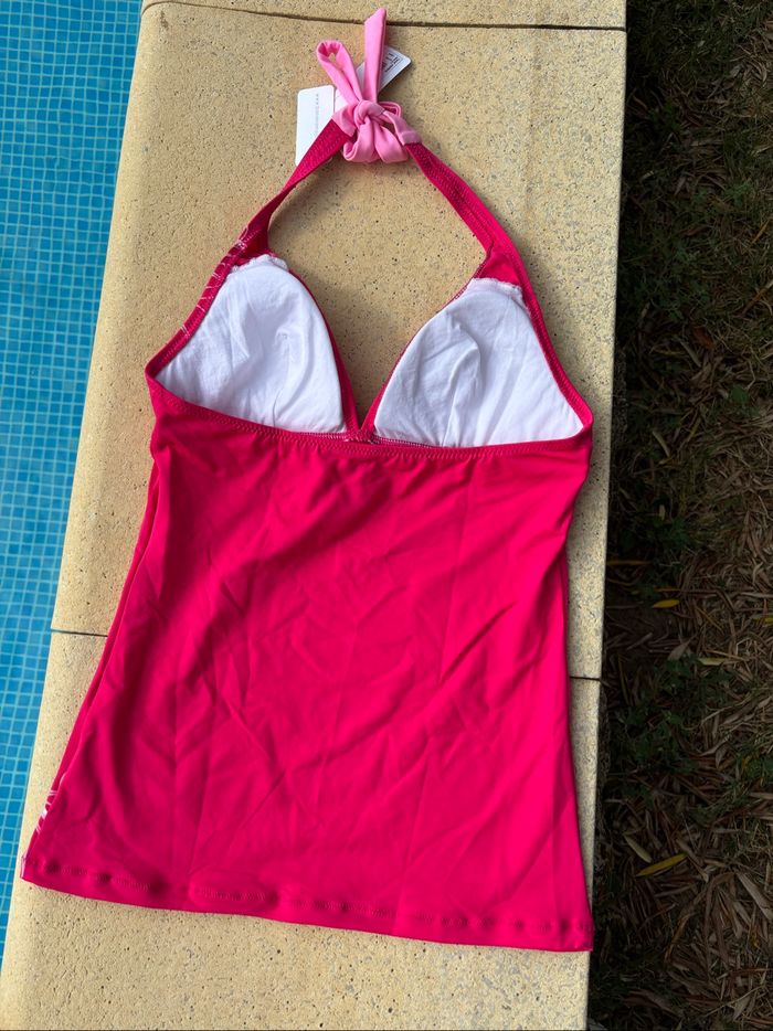 Haut de plage rose banana moon Taille 38 - photo numéro 6
