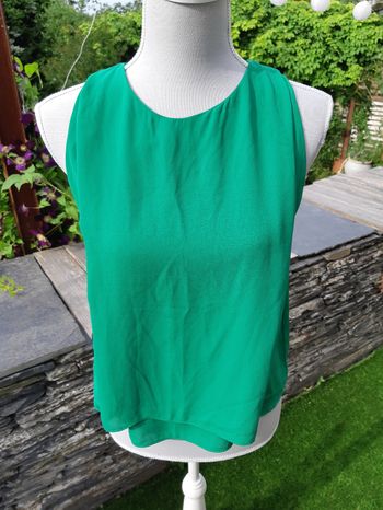 Débardeur fluide vert