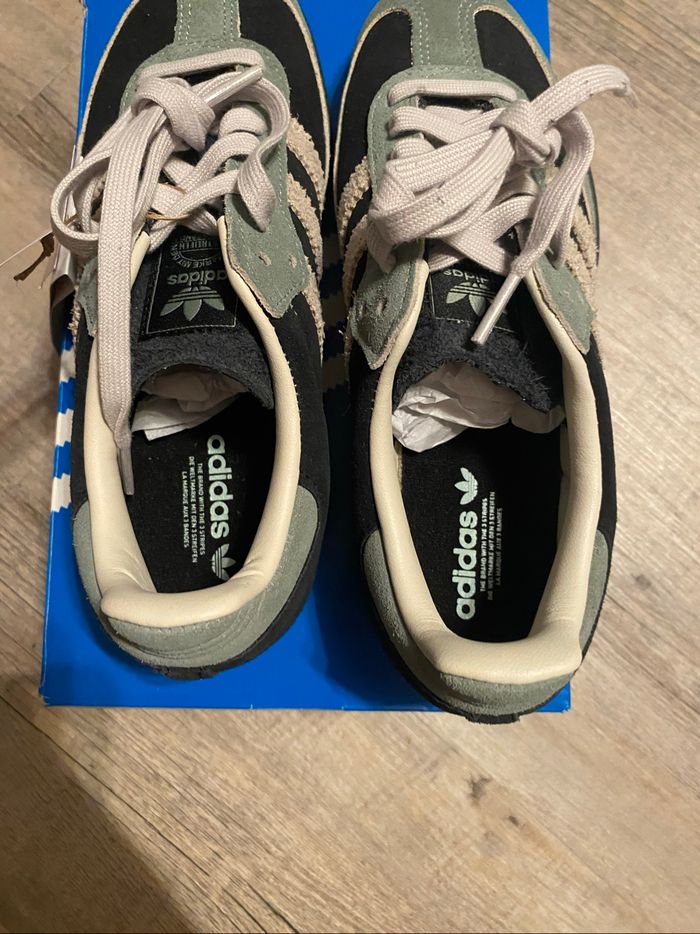 Adidas samba core black/alumina/silver green - photo numéro 4